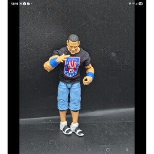 WWE John Cena Action Figure Mattel 2017 – Hustle Loyalty Respect Shirt Loose